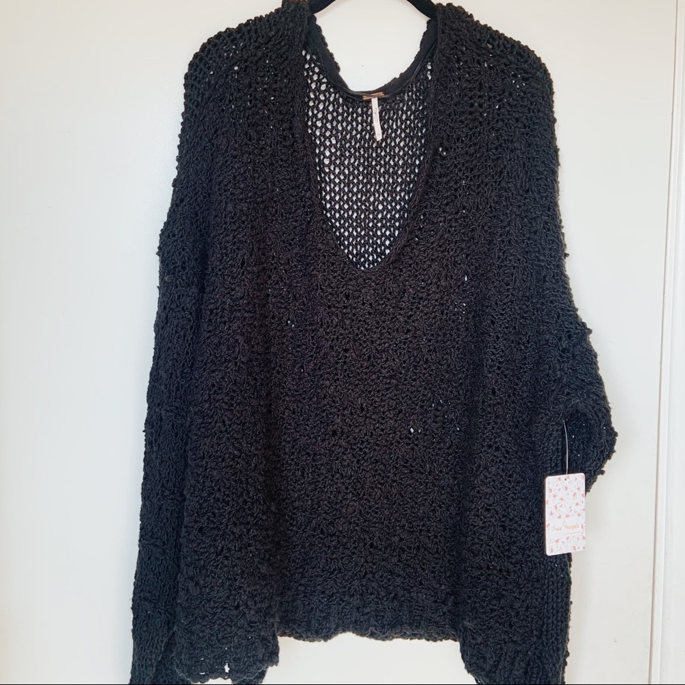 NWT Free People Sunday Shore Sweater - Picture 3 of 12